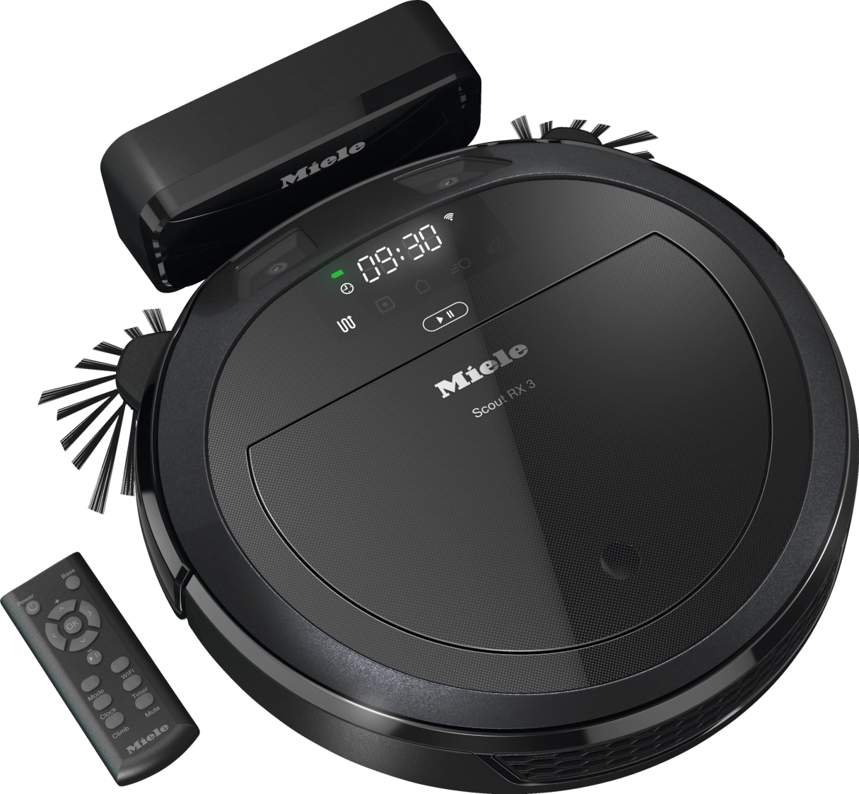 Робот-пылесос SPQL0 Scout RX3 чёрный обсидиан Miele купить в Екатеринбурге | Всегда в наличии! | Артикул 11830060 | Официальный сайт