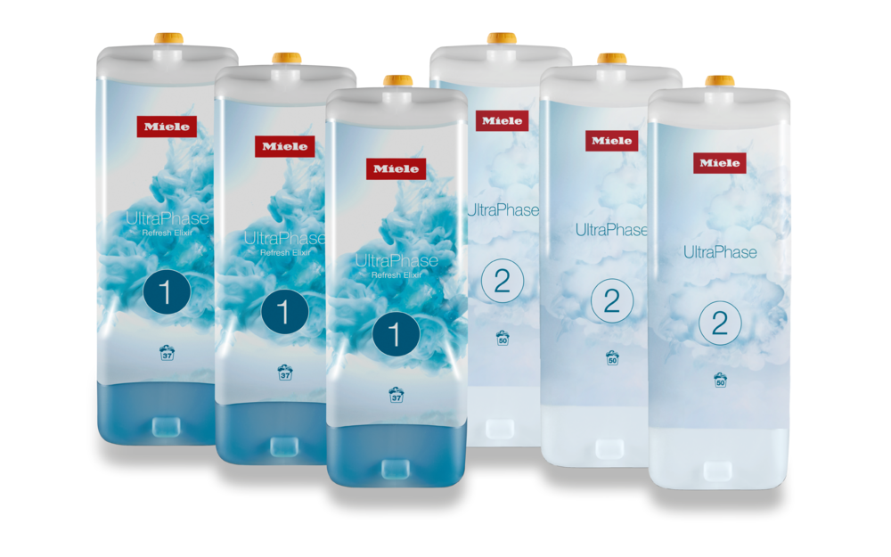 Набор картриджей для стирки UltraPhase Refresh Elixir (6 шт) Miele купить в Екатеринбурге | Всегда в наличии! | Артикул 11615140 | Официальный сайт