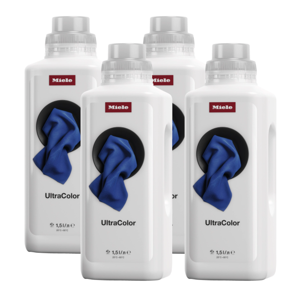 Набор для стирки цветного белья UltraColor Aqua WA UC 1501 L 1,5лх4 шт. Miele купить в #REGION_NAME_DECLINE_PP# | Всегда в наличии! | Артикул 12647690 | Официальный сайт