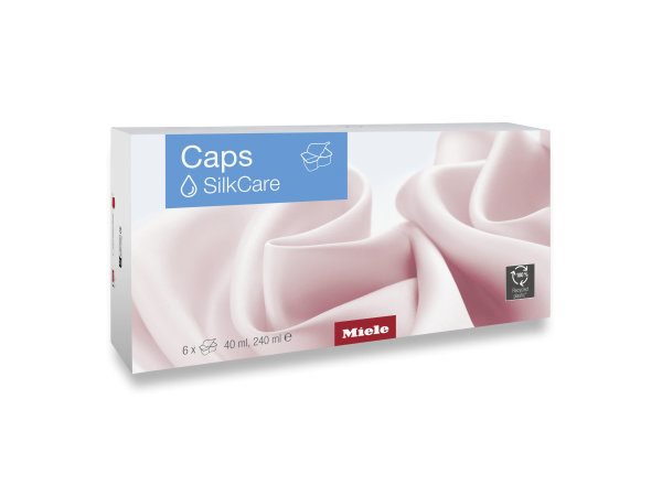 Средство для стирки деликатных тканей и изделий из шелка SilkCare Caps (6 шт.) WA CSC 0602 L Miele купить в #REGION_NAME_DECLINE_PP# | Всегда в наличии! | Артикул 11485770 | Официальный сайт